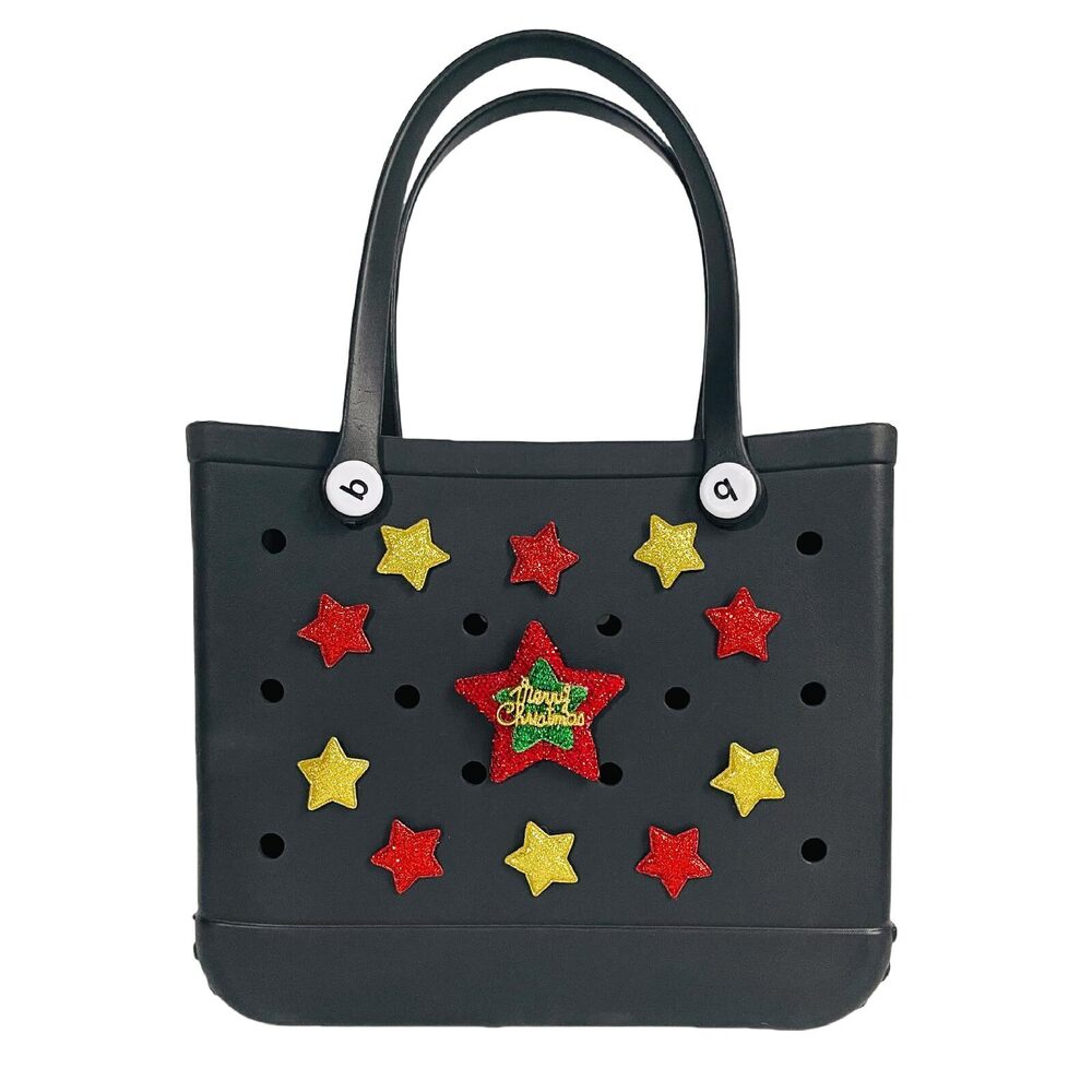 3697 Cute Glittering Star Bag Charms Accessories for Bogg Bag,324
